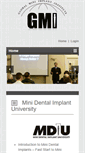 Mobile Screenshot of miniimplanteducation.com
